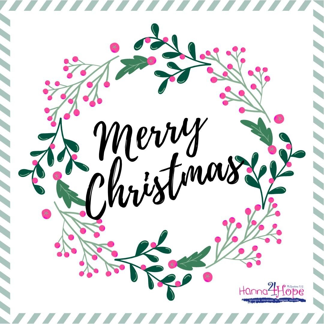 Merry Christmas! 

Enjoy time with family and friends, and remember to schedule some time for yourself. Rest, relax and recharge. #MerryChristmas