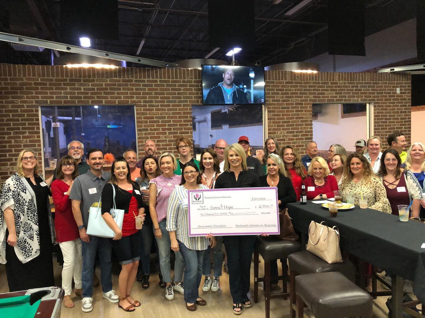 Thank you to the Rockwall Women in Business!! We are so thankful for your support. Thanks to you we can continue to educate and bring awareness to teen suicide. #Hanna4Hope