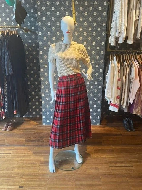 80's Jaeger woollen maxi skirt.