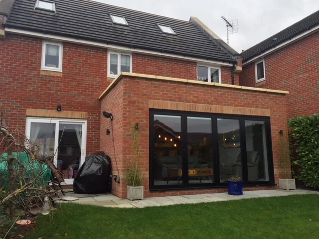Home extension project.