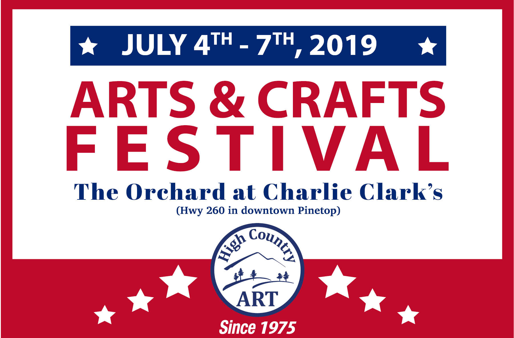Fourth of July Art Festival — High Country Art Association
