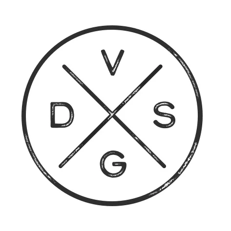Version A: No arrows, letters read clockwise