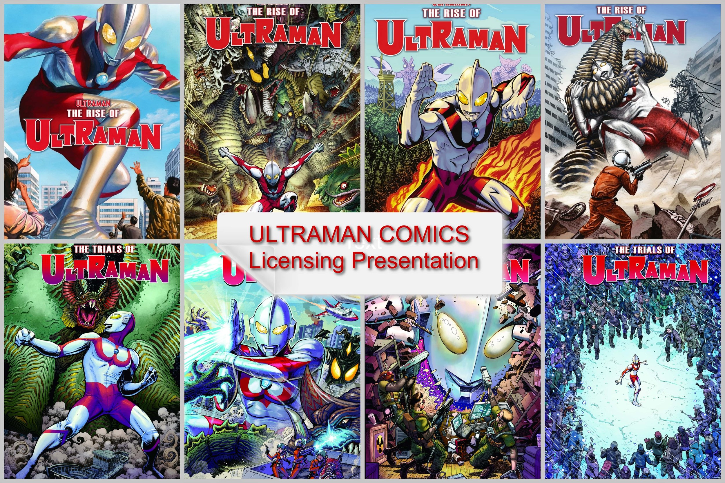 Ultraman Comics — The Licensing Group Ltd