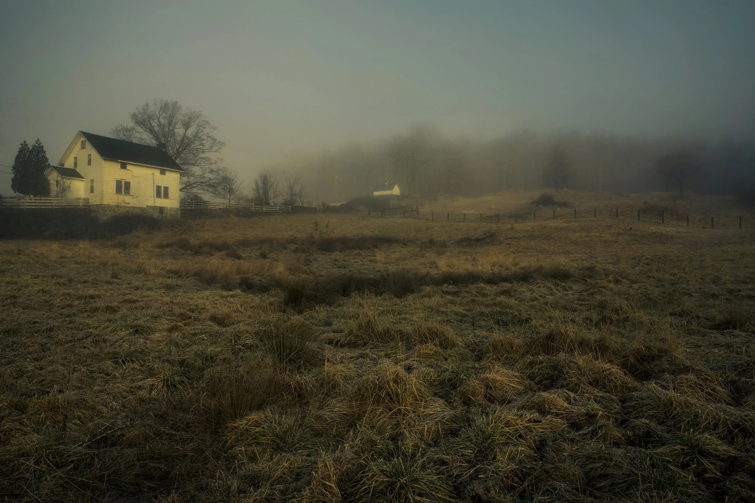 Farmhouse and Field Yorktown Heights, New York, 2017