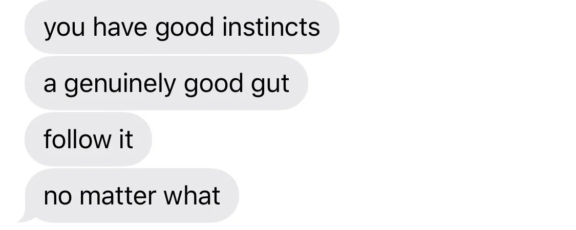 Referral from friend. Reminder for all.