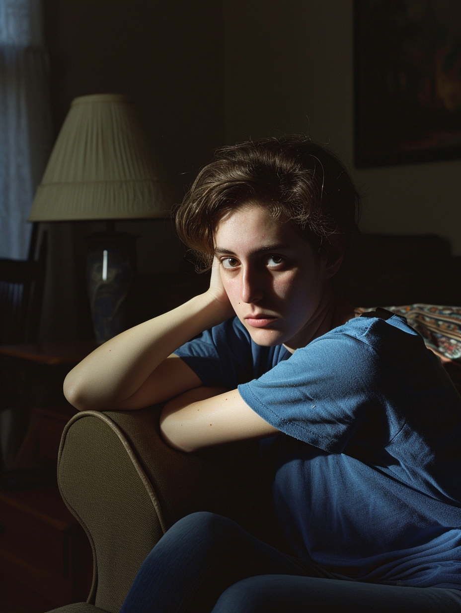 aaldere1_woman_in_blue_shirt_sitting_in_her_living_room_in_the__5e230328-fd58-4dbd-a3c8-20802488bdc0.png