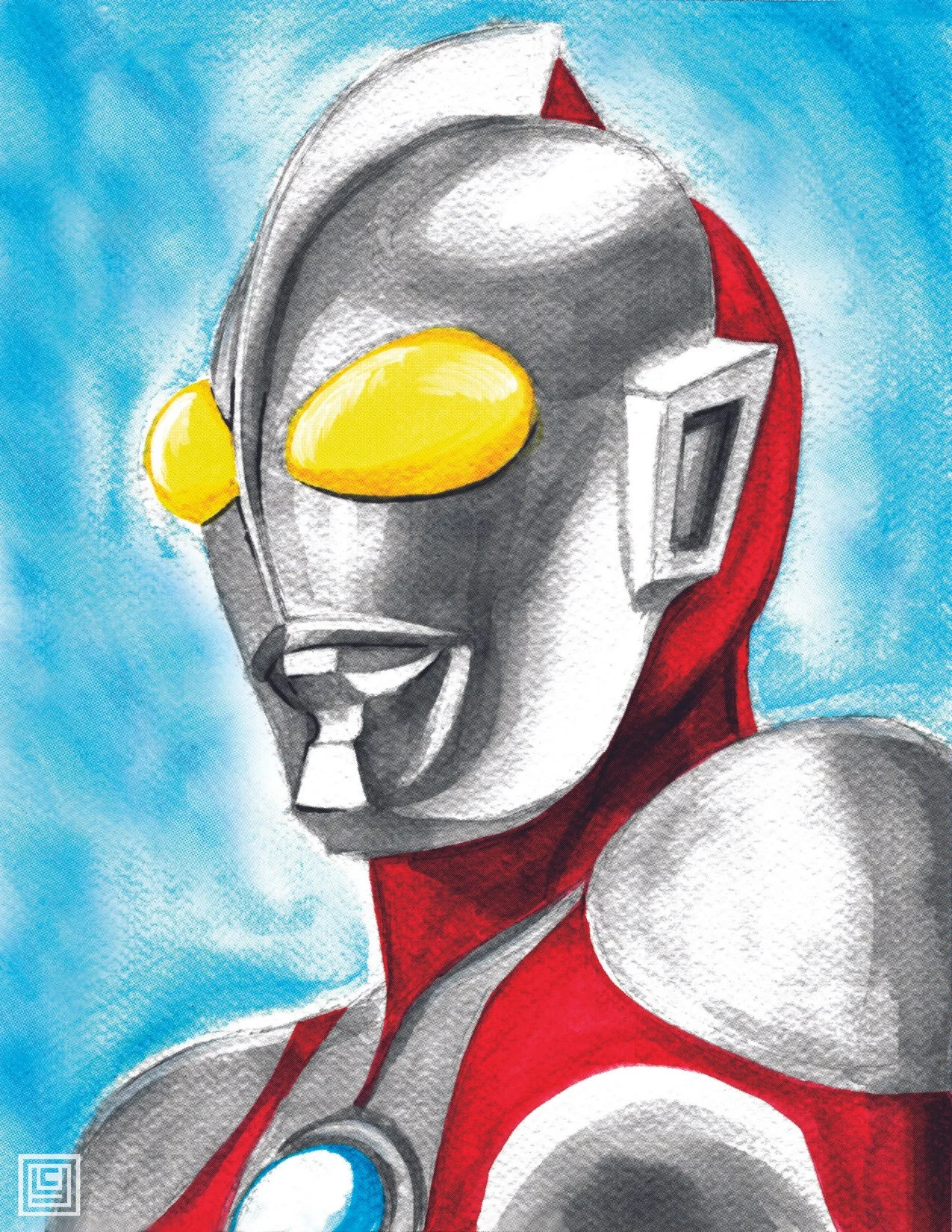 Watercolor Classic Ultraman 1966