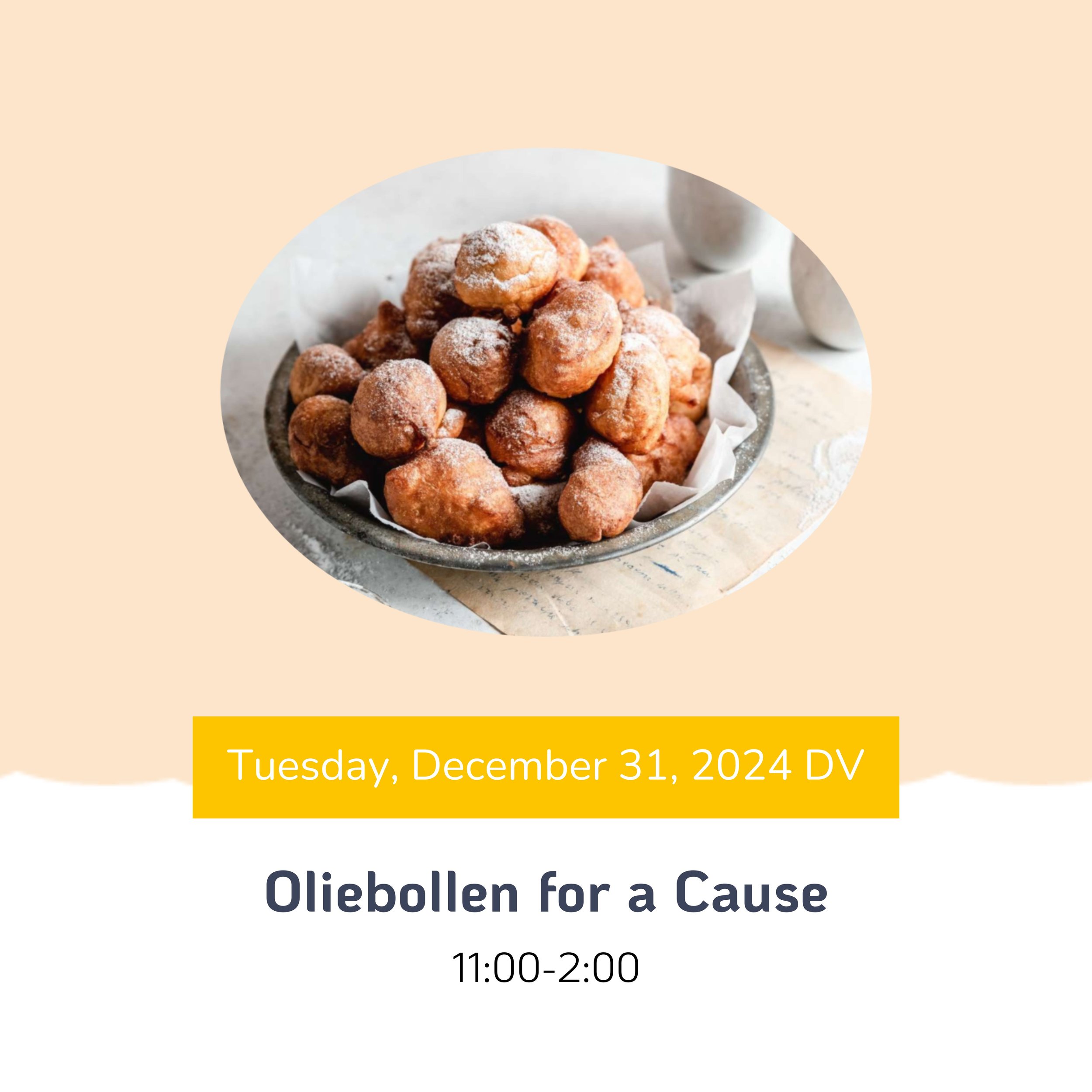 Oliebollen for a Cause