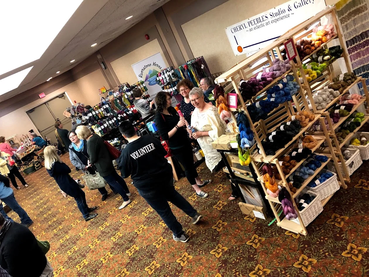 These aisles were packed for the first several hours!