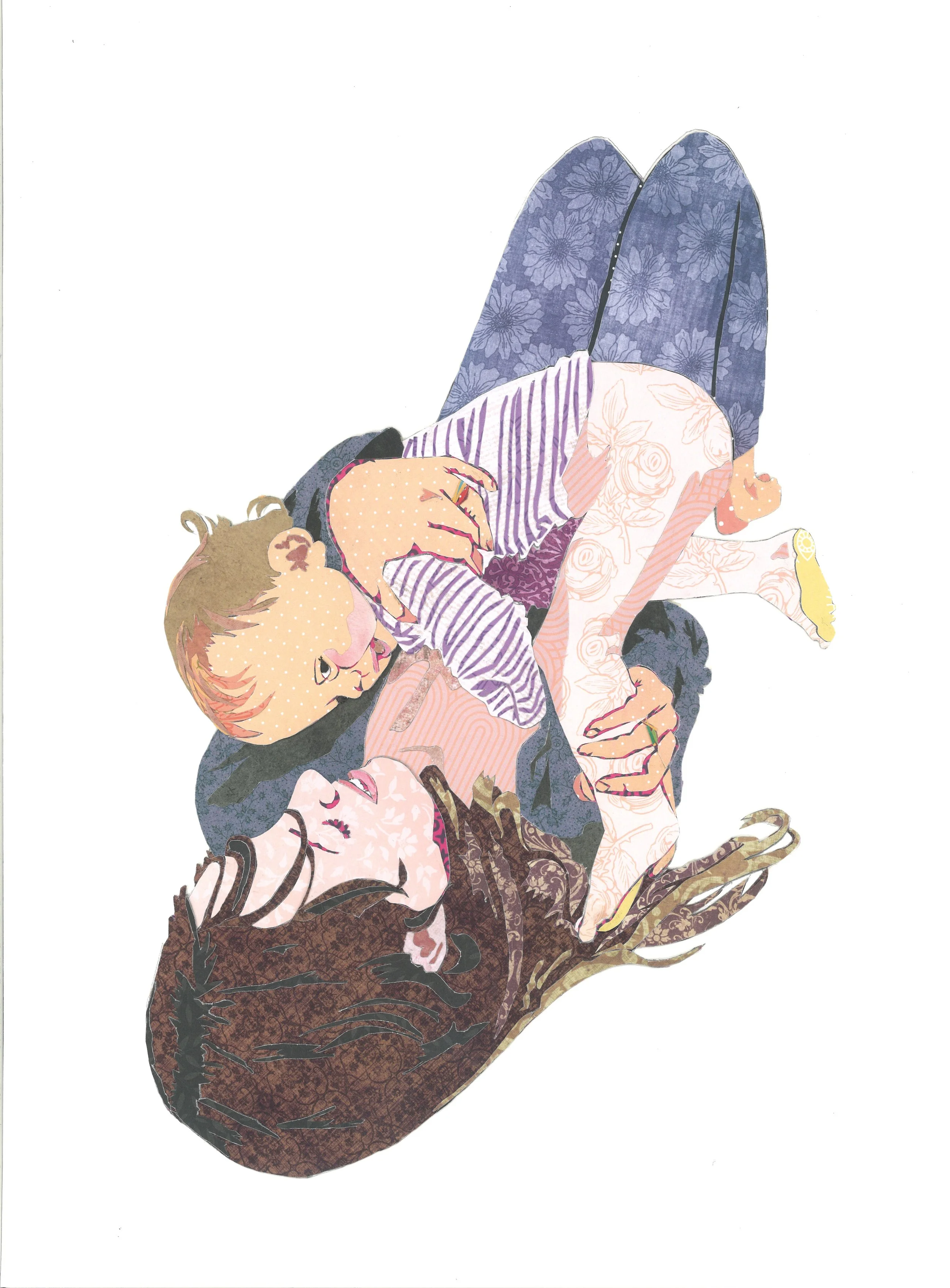 Garvey-Mother and Child-paper-11 x 15 inches-$750.jpg