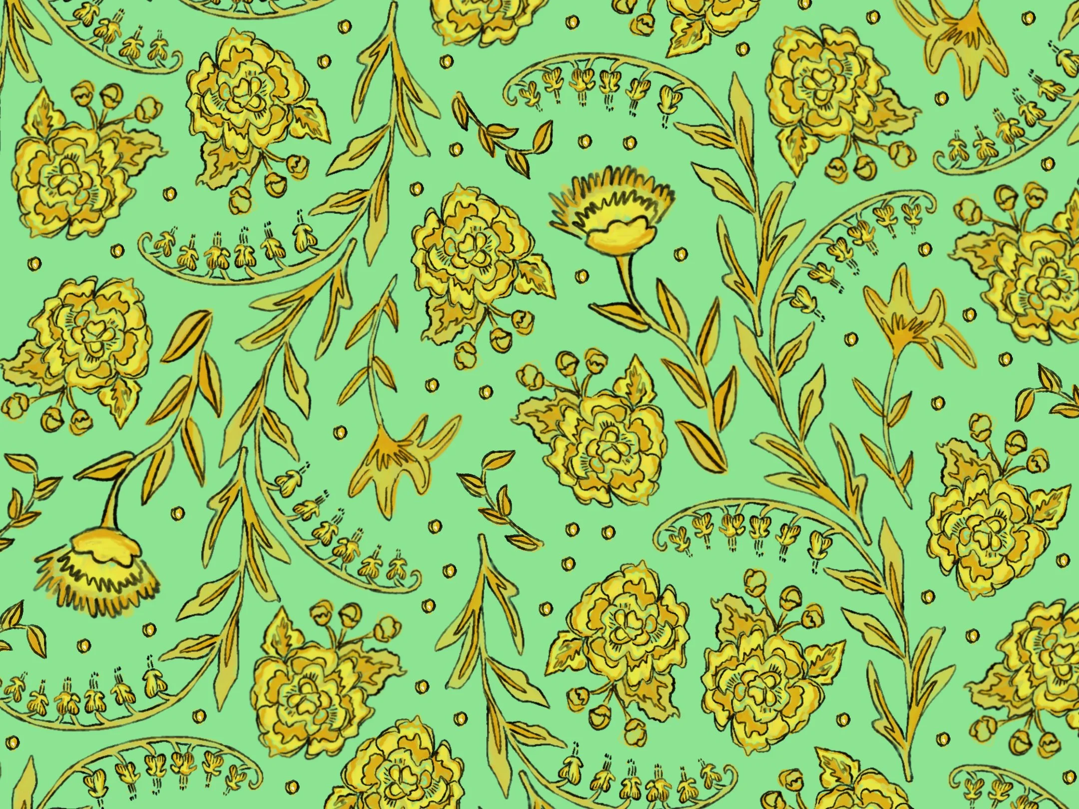 Sweet Green Goldenrod