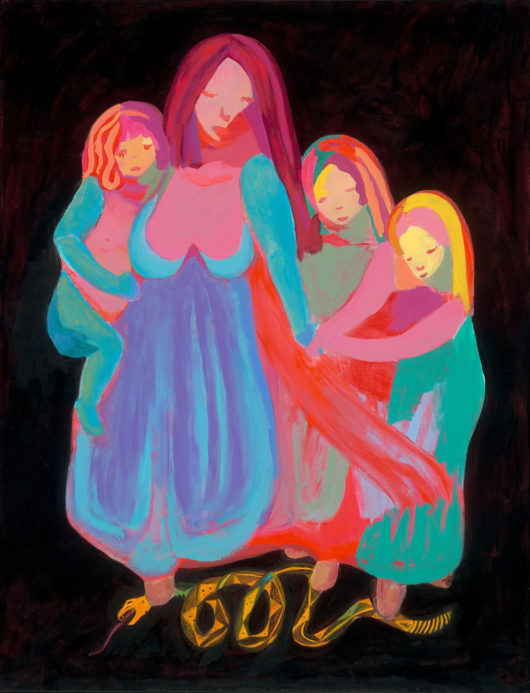 Amor Vincit Omnia (Love Conquers All)-acrylic-36 x 48 inches.jpeg