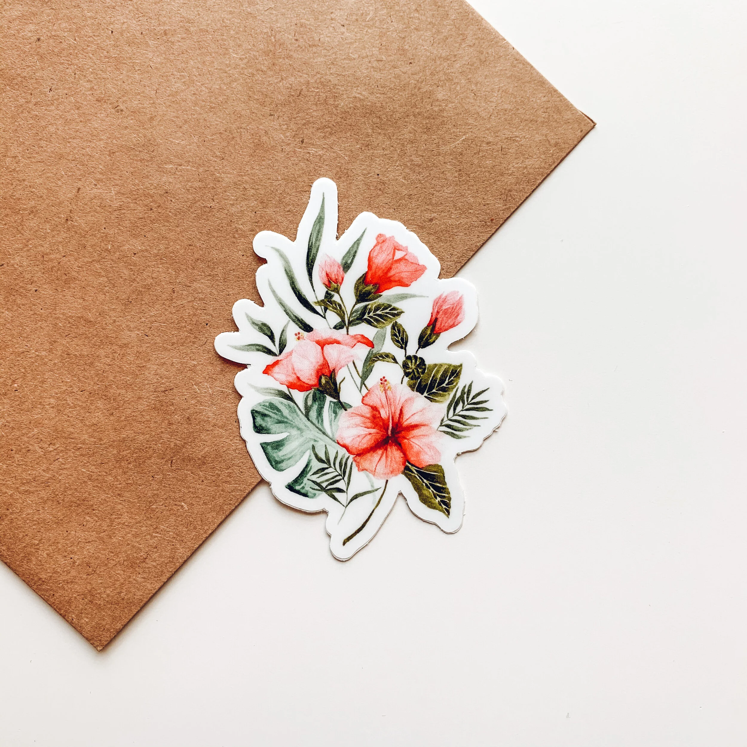 HIBISCUS FLOWER STICKER