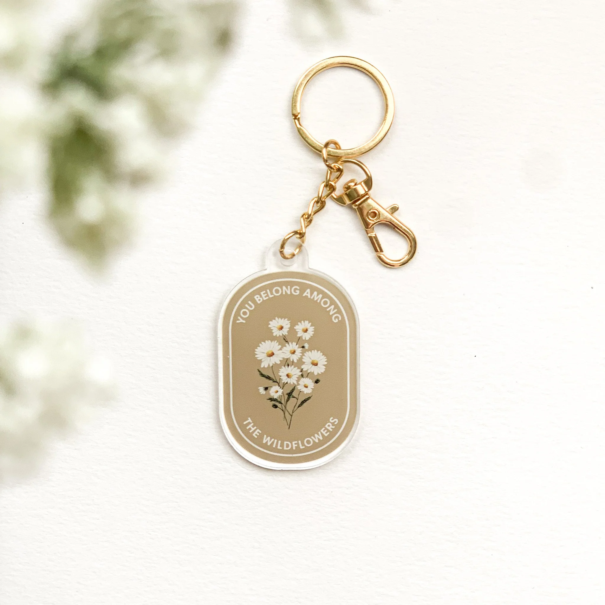 Wildflower Keychain