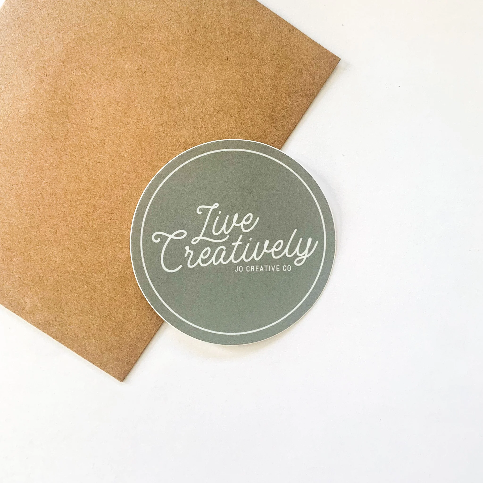 Live Creatively Sticker
