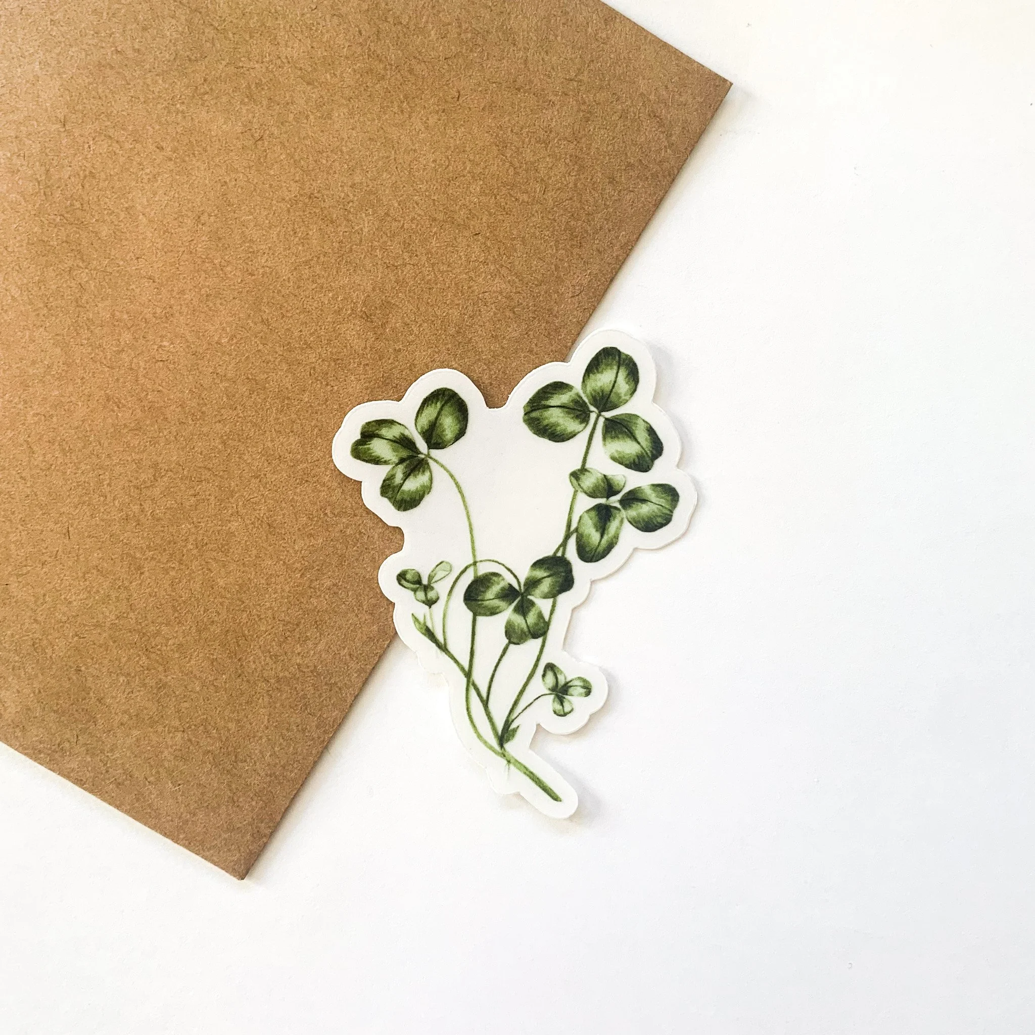 Clover Clear Sticker