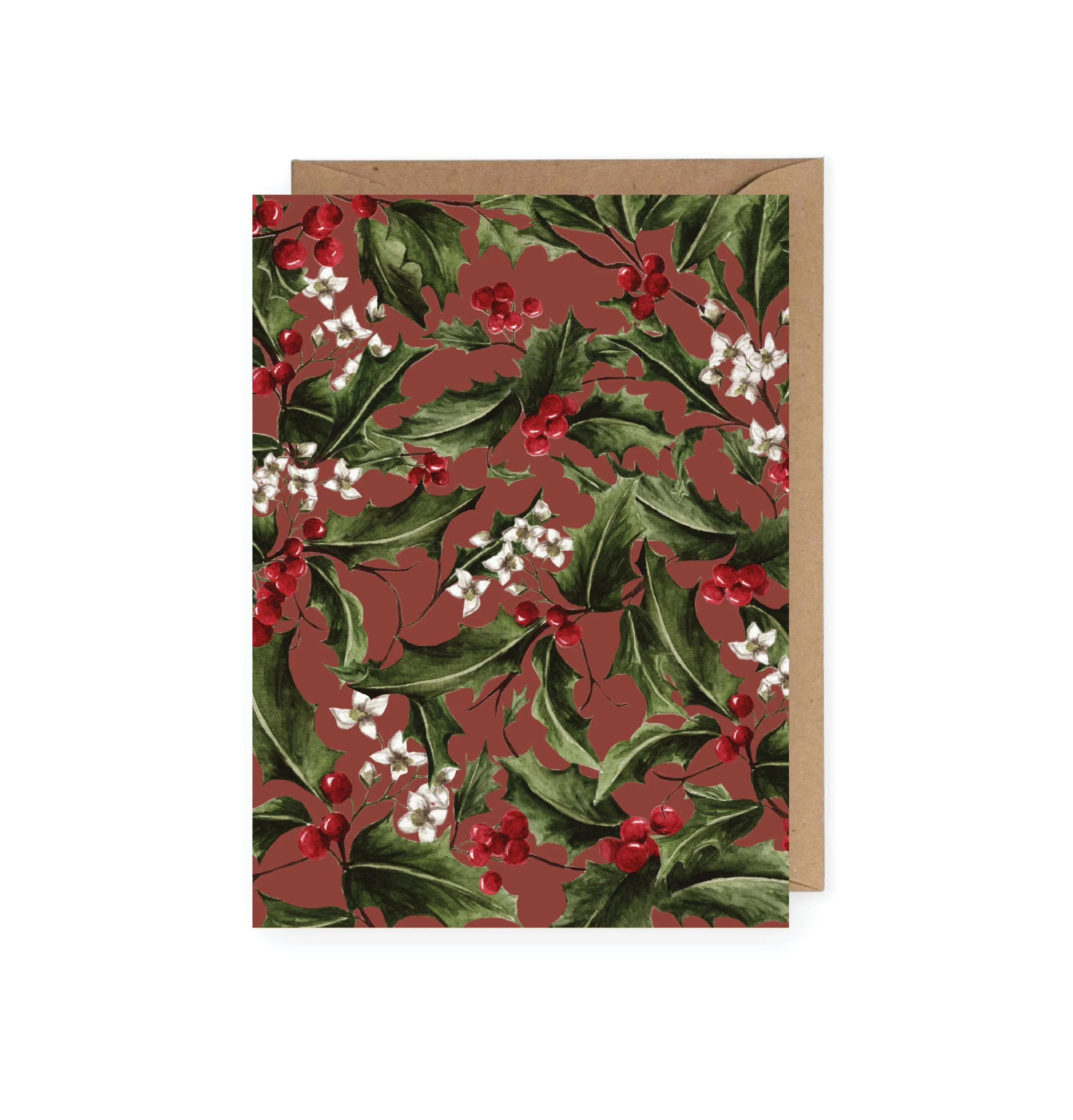 Holly Card
