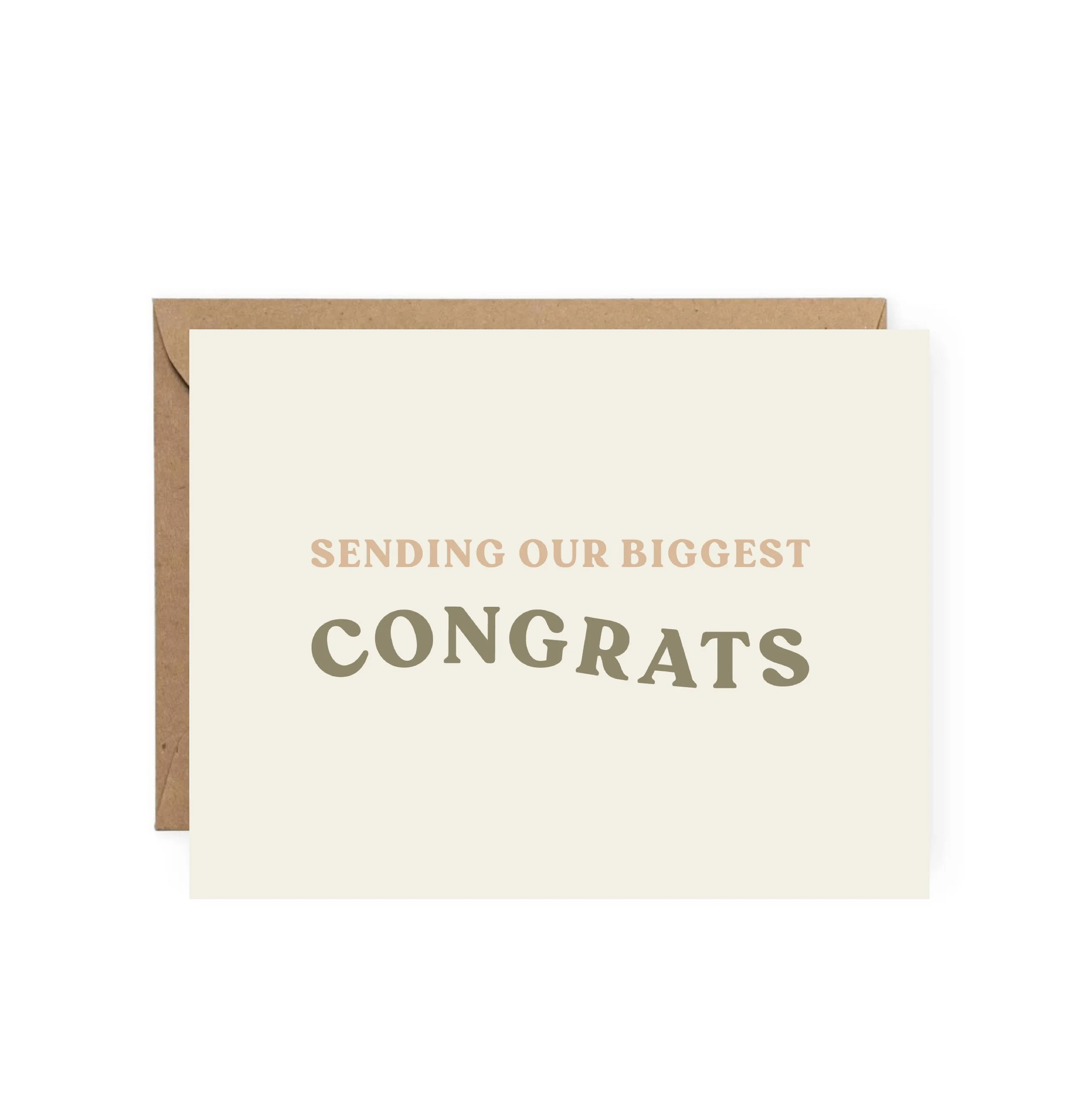 Biggest Congratulations Card