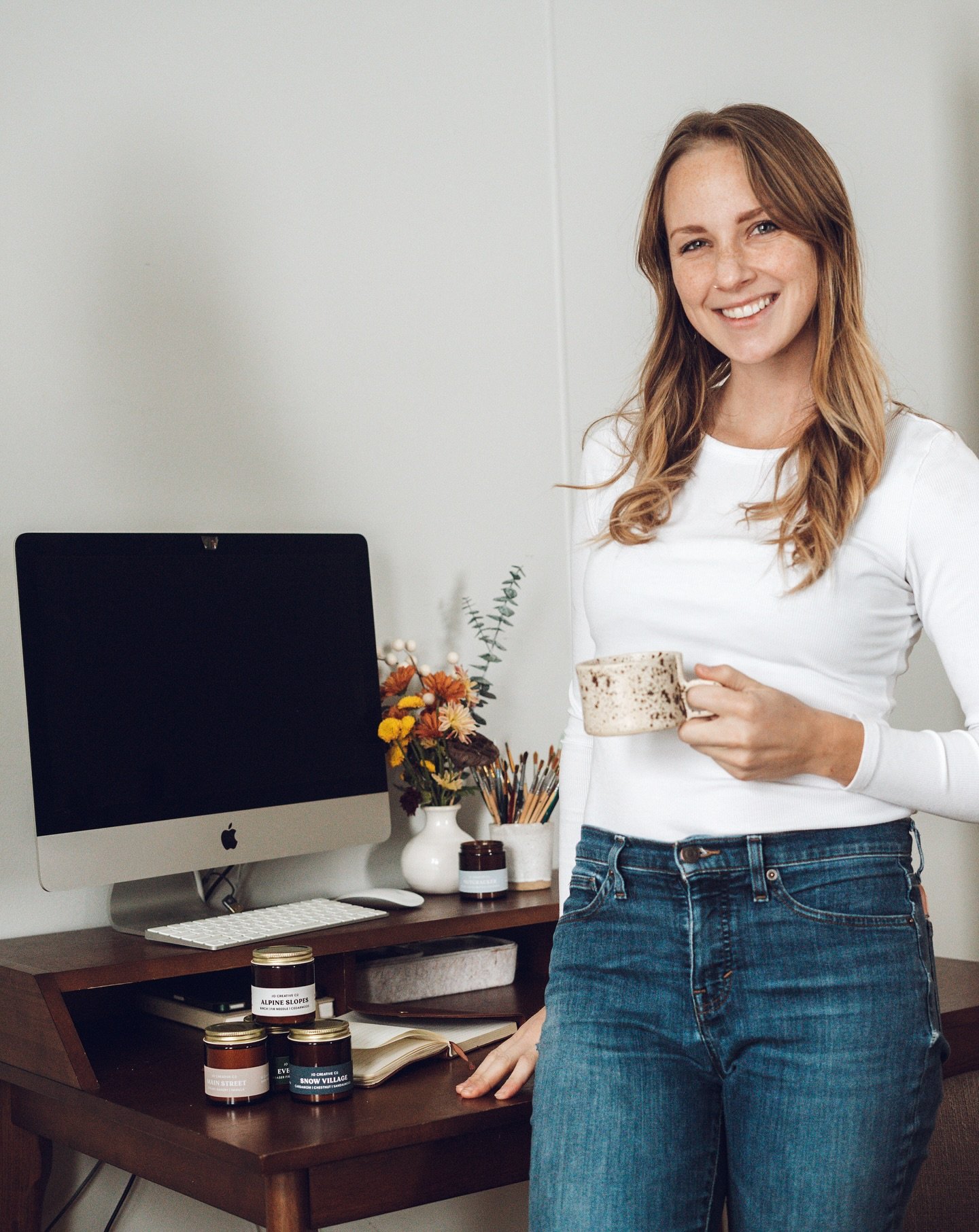 It&rsquo;s Small Business Saturday, the day people intentionally 
show up for shops like ours. 

I&rsquo;m still a small one-women show, raising a family at home, 
making stationery, candles, and home fragrances all by hand, 
so your support really m