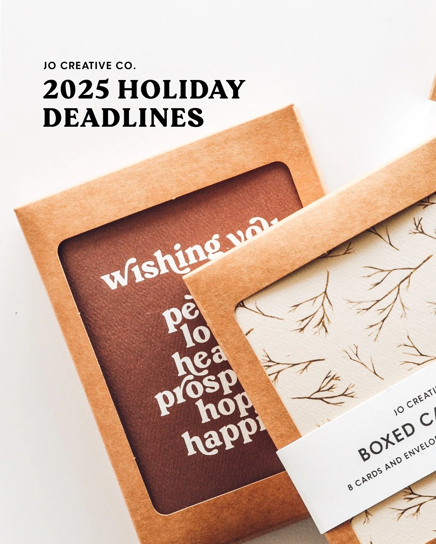 Happy December! ❄️ In case you&rsquo;re are wondering, Christmas is 3 WEEKS AWAY!! How has time flown by this quickly, I don&rsquo;t even know. Nonetheless, I wanted to share our seasons deadlines that you can shop with us till.

While I always try m