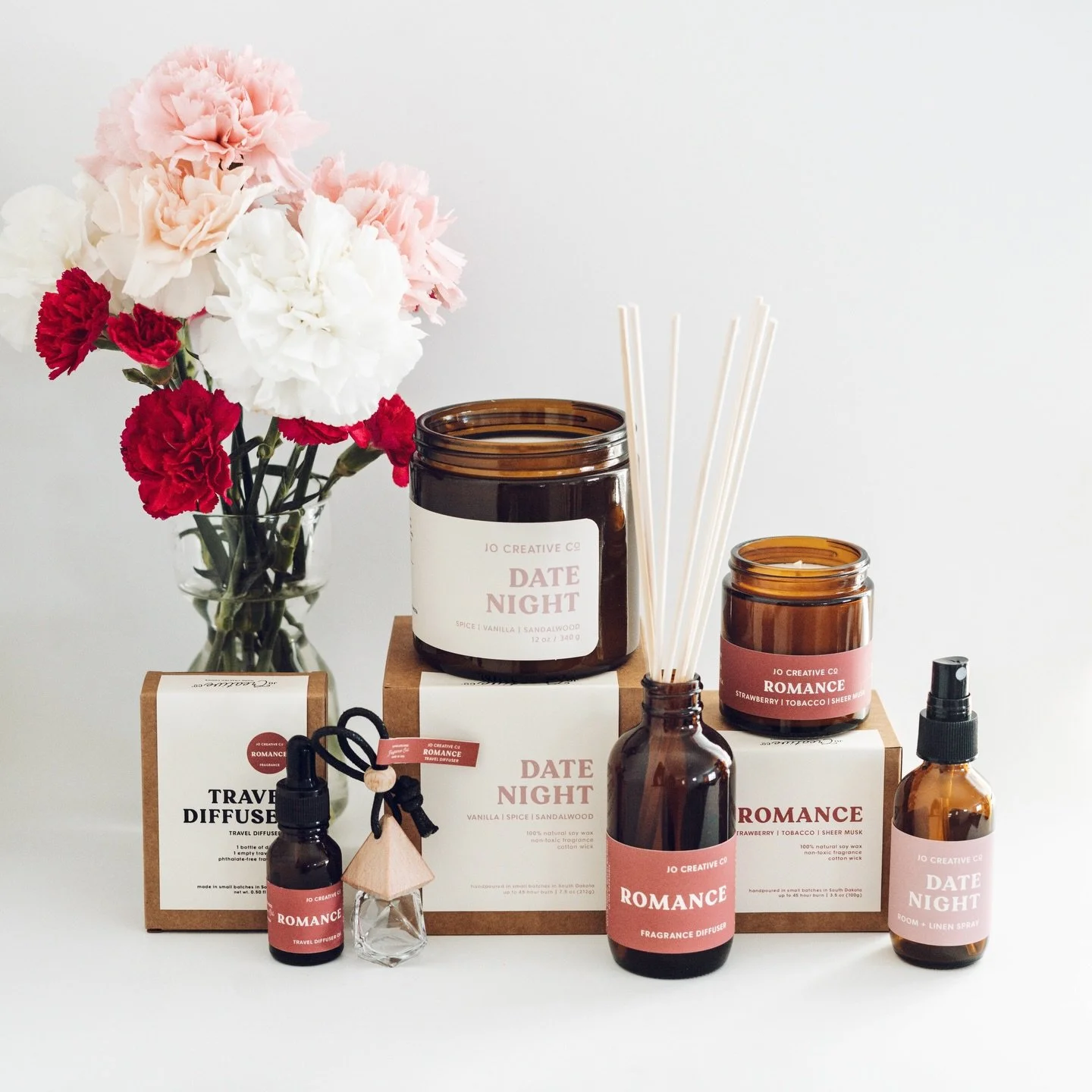 It&rsquo;s the pink + red details, sweet scents, and cozy moments that make Valentine&rsquo;s Day feel extra special. 🤍🎀

Tonight, two new Valentine scents will be coming the shop.

💕 Date Night unfolds into an elegant scent that features warm spi