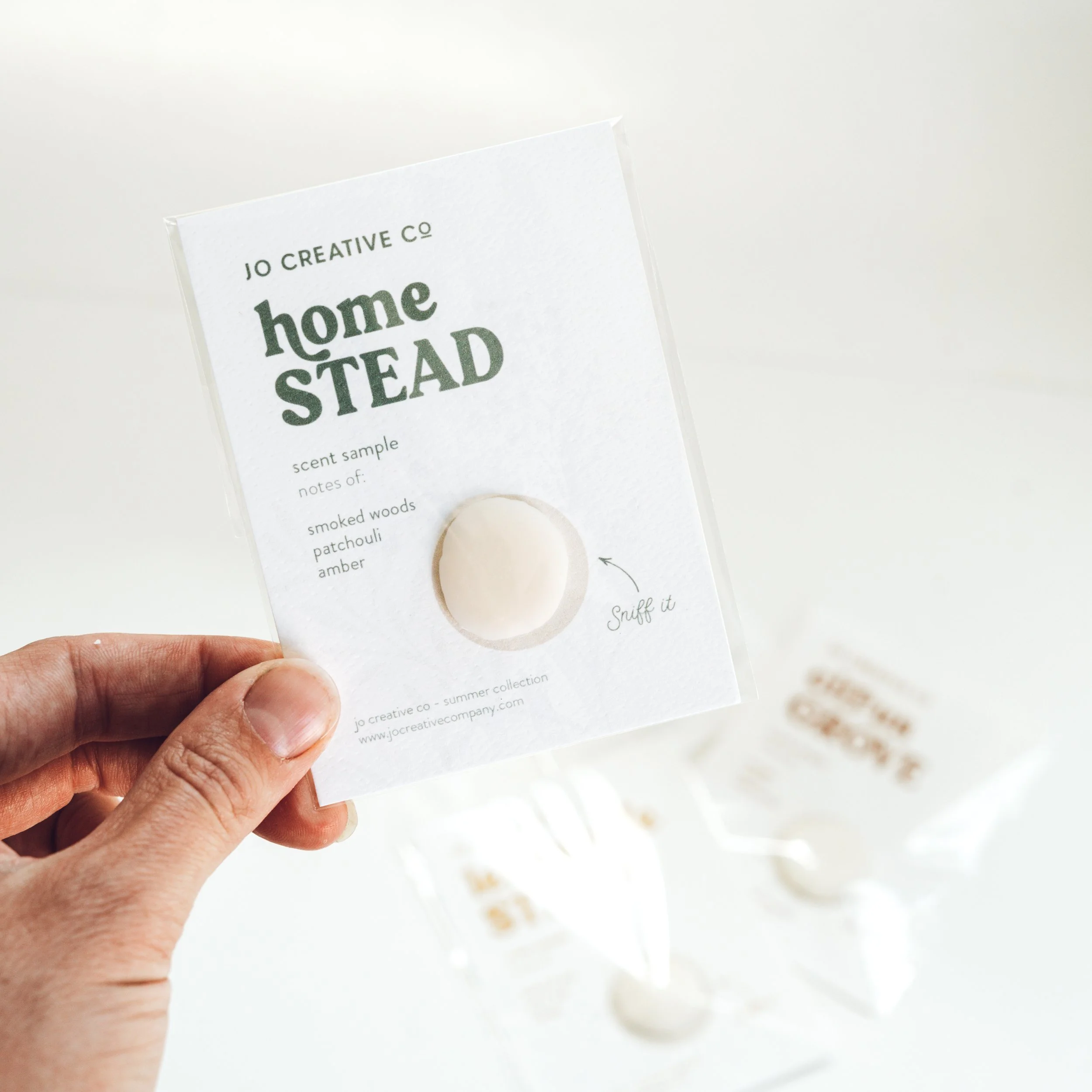Scent Sample Cards