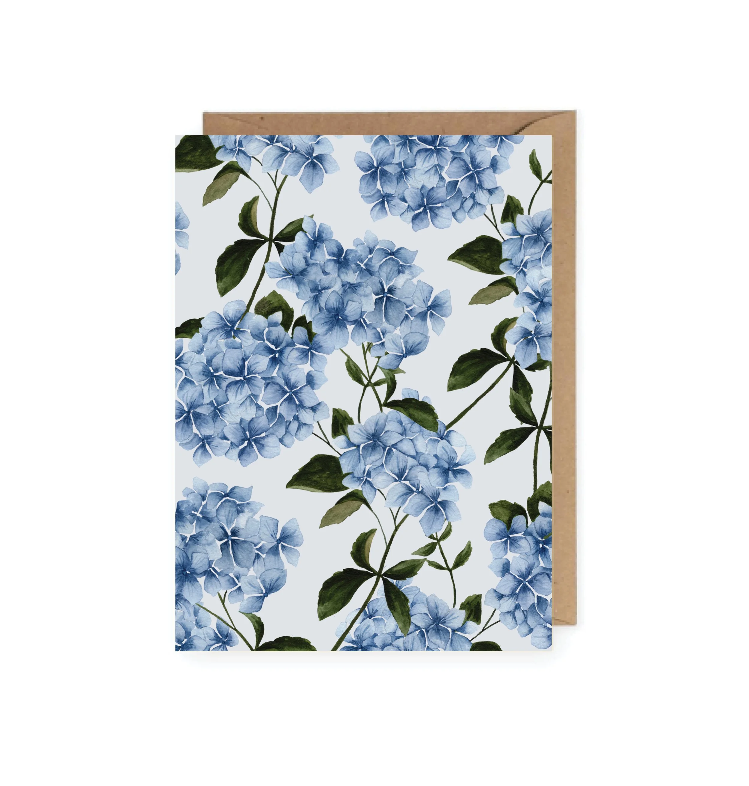 Hydrangea Pattern Card
