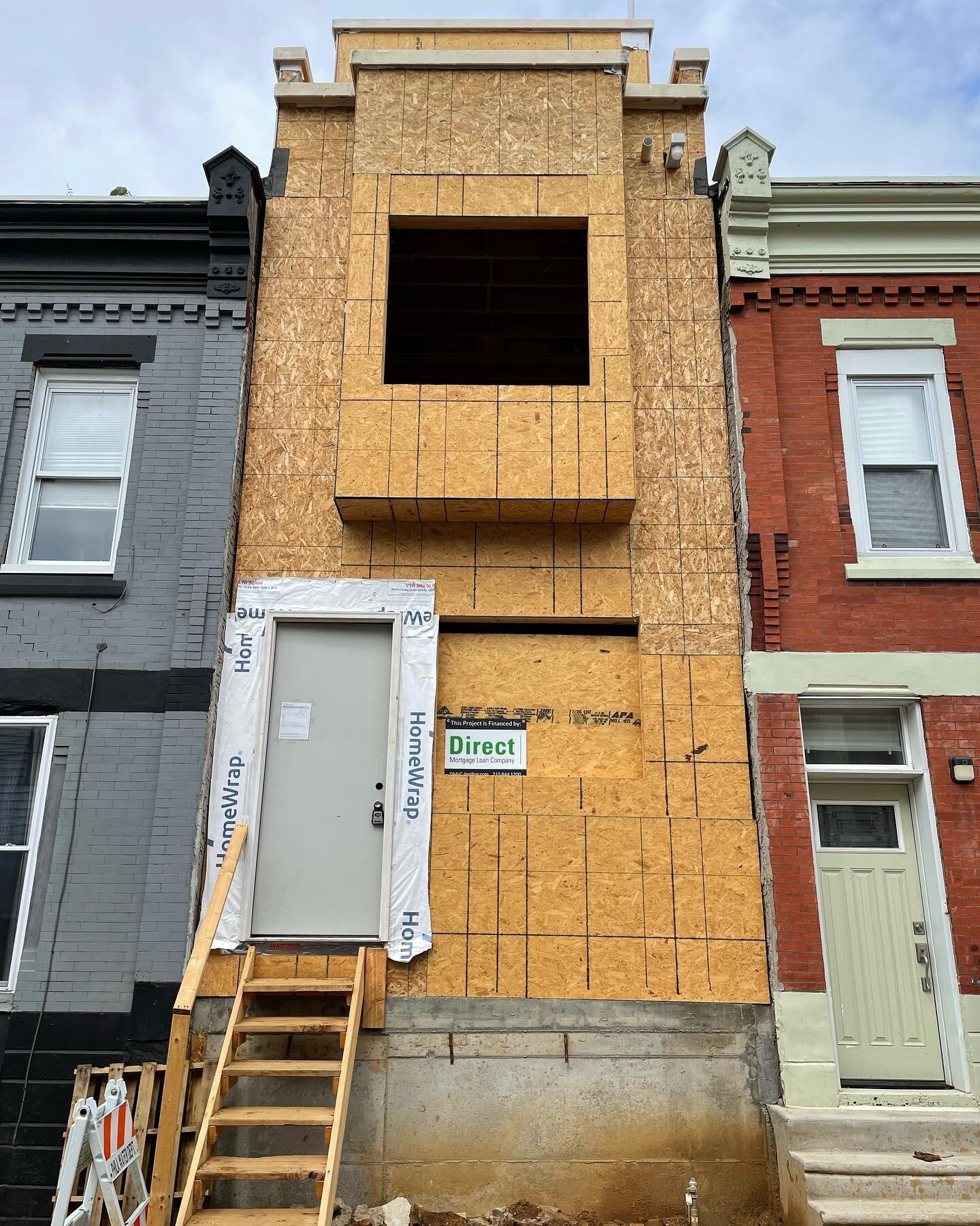 Draw inspection in Brewerytown.
☑️ Framing
☑️Rough-in plumbing, HVAC and electric 

 #phillyrowhomes #philadelphia #philly #phillyfixandflip #fixerupper #fixandflip #investmentproperty #privatelending #hardmoneylender #feetonthestreet #financedbydire