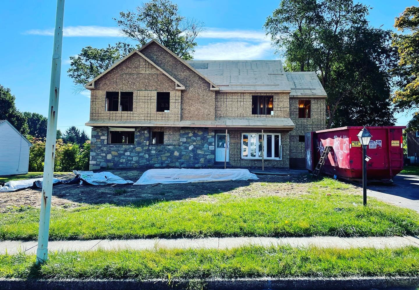 ✅Draw Inspection 
 - Demo/Dumpster
 - Framing
 - Landscaping 

#feetonthestreet #financedbydirect #directmortgageloanco
#delcorealestate 
#phillyrealestate 
#fixerupper #fixandflip #newconstruction #renovationproject