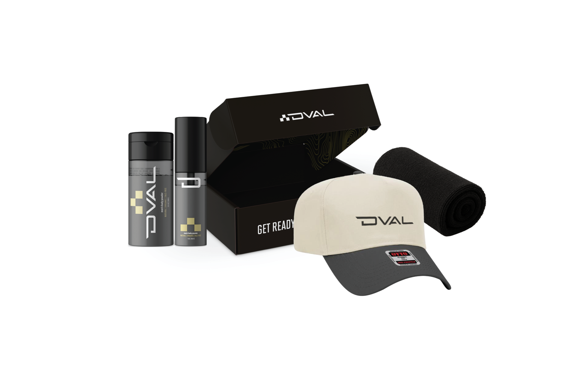 DVAL_box_open+and+Bottles+w+Hat+Towel+10-30-2025.png