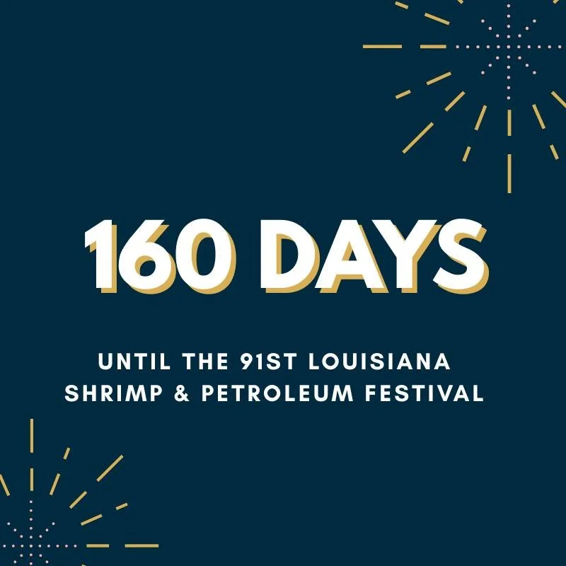 The countdown is ON! Only 160 Days until Labor Day Weekend in Morgan City! #LASPF91