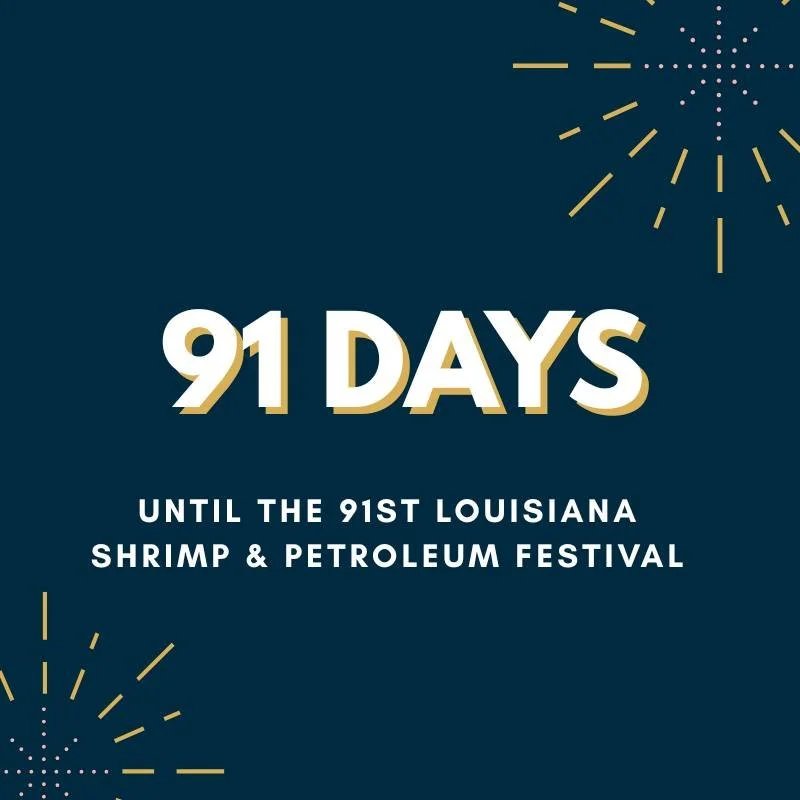 Only 91 Days until #LASPF91! We will see you Labor Day Weekend in Morgan City!