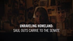 Saul outs Carrie to the Senate