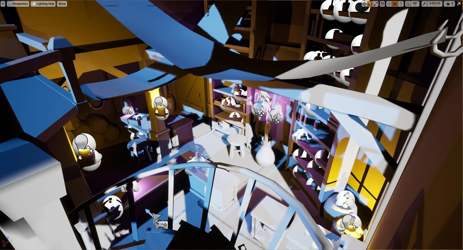 Lighting only build.