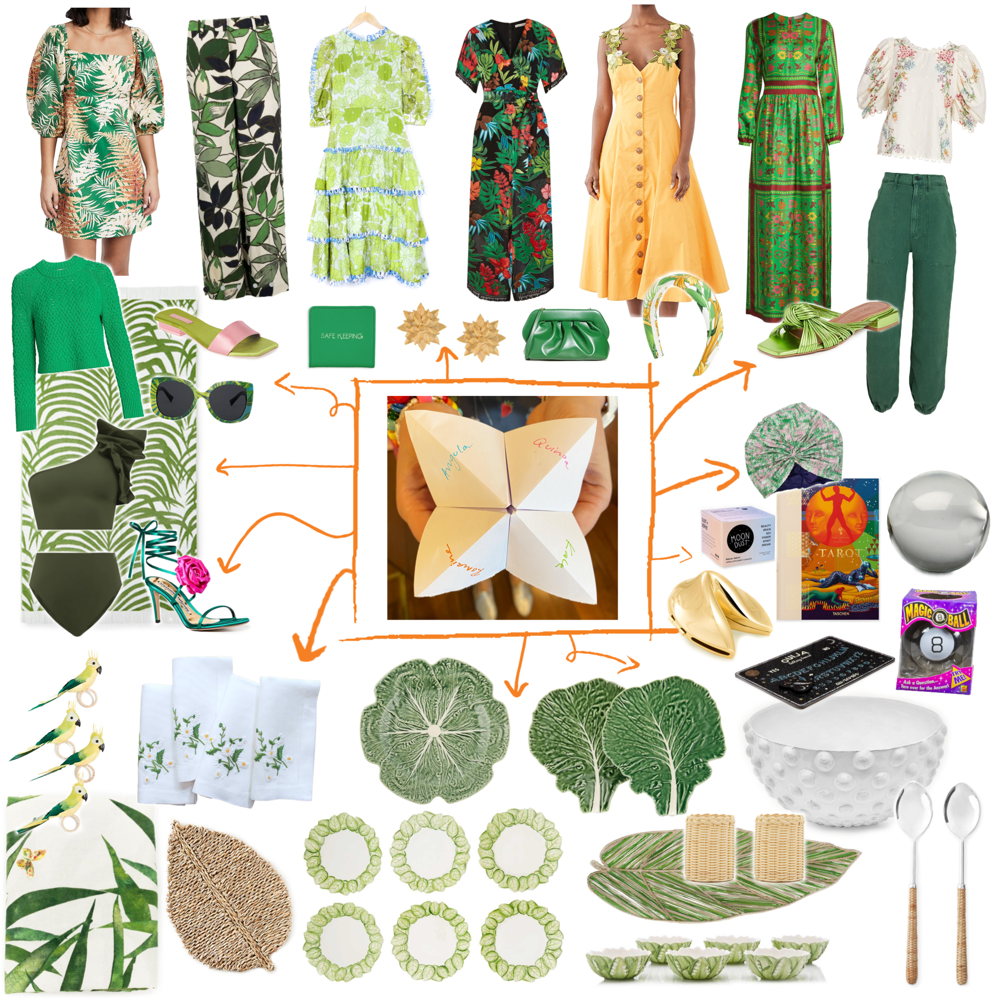 Salad Fortune Teller