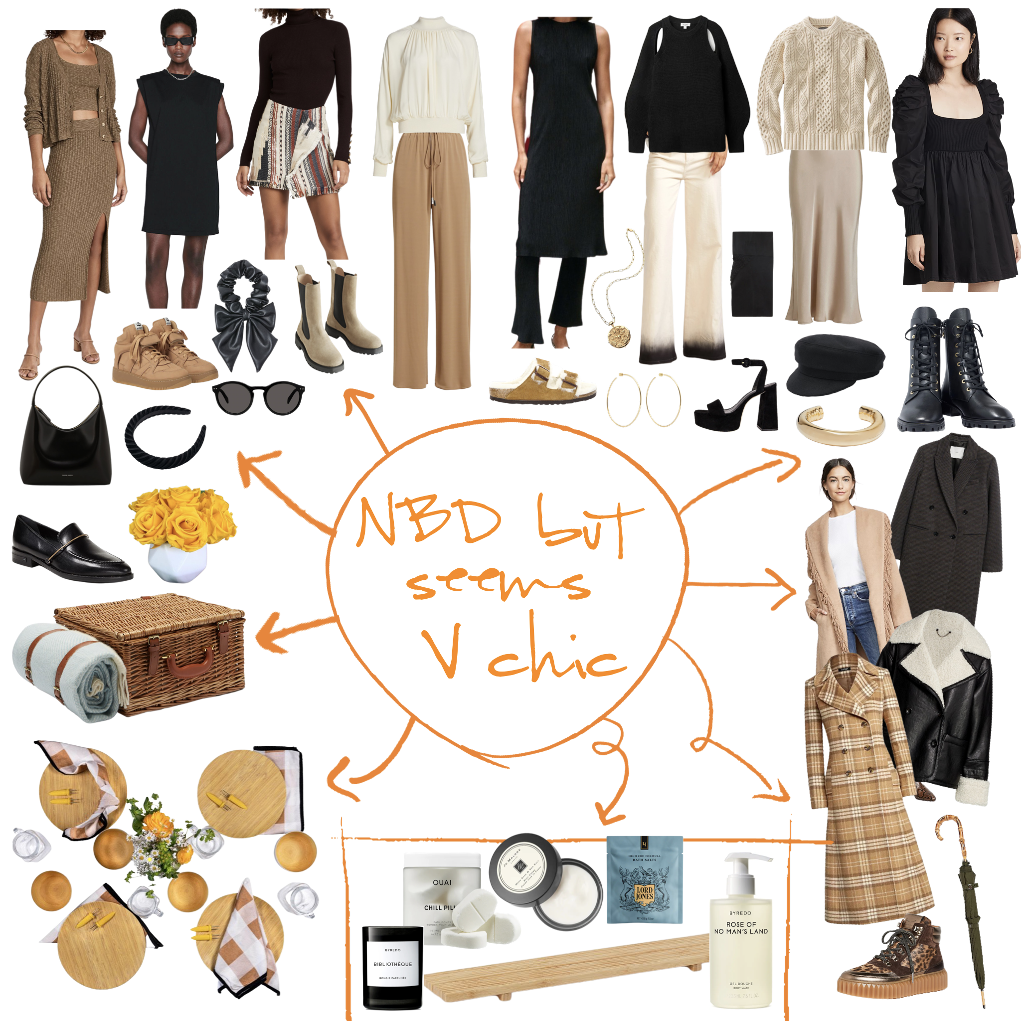 NBD but look very chic and intentional