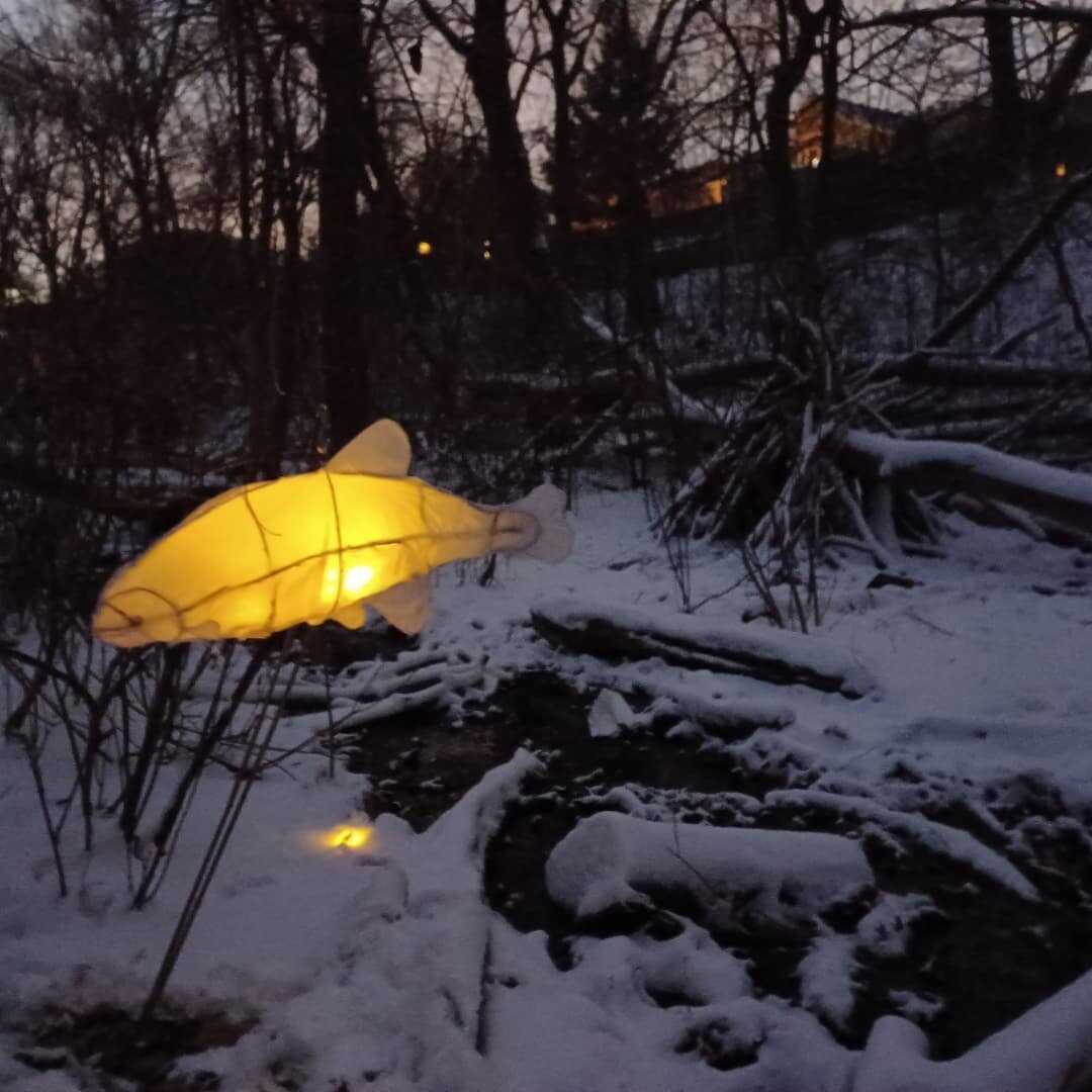 A truly magical evening in the Ravine! Thanks to everyone who made it happen and to all of the folks who came for a walk to enjoy the lights, music and poetry! Don't forget to tag us when you post your pictures!
#iartsmallscreek #respecttorontoravine