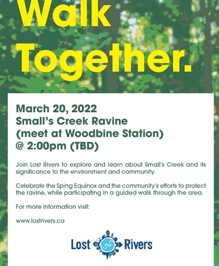 A few tickets are left for this Sunday's Lost Rivers Walk featuring Small's Creek. Visit the Lost Rivers website link in our story.
@lostriversto
.
.
.
.
 @bradfordgrams @rimabernsm @marymargaretbey @abhijeetmanaygpo 
.
.
.
 
#urbanforest #wetlandres