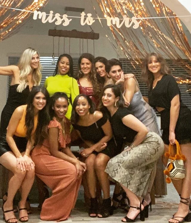 #tbt to non-quarantined life, celebrating the upcoming wedding of Rs aka Nana &amp; &lsquo;Behrandon&rsquo; #throwback #cantusethehashtagsiwant #takeusbachie #miami 💃🏻