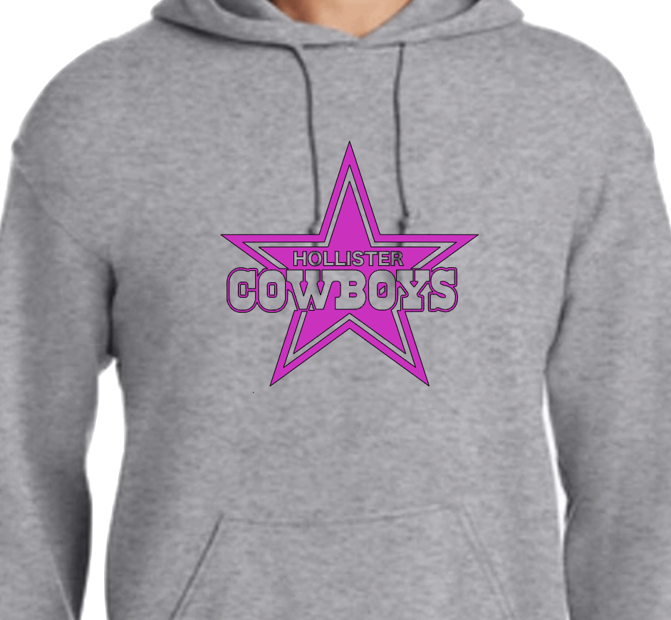 dallas cowboys cancer awareness hoodie