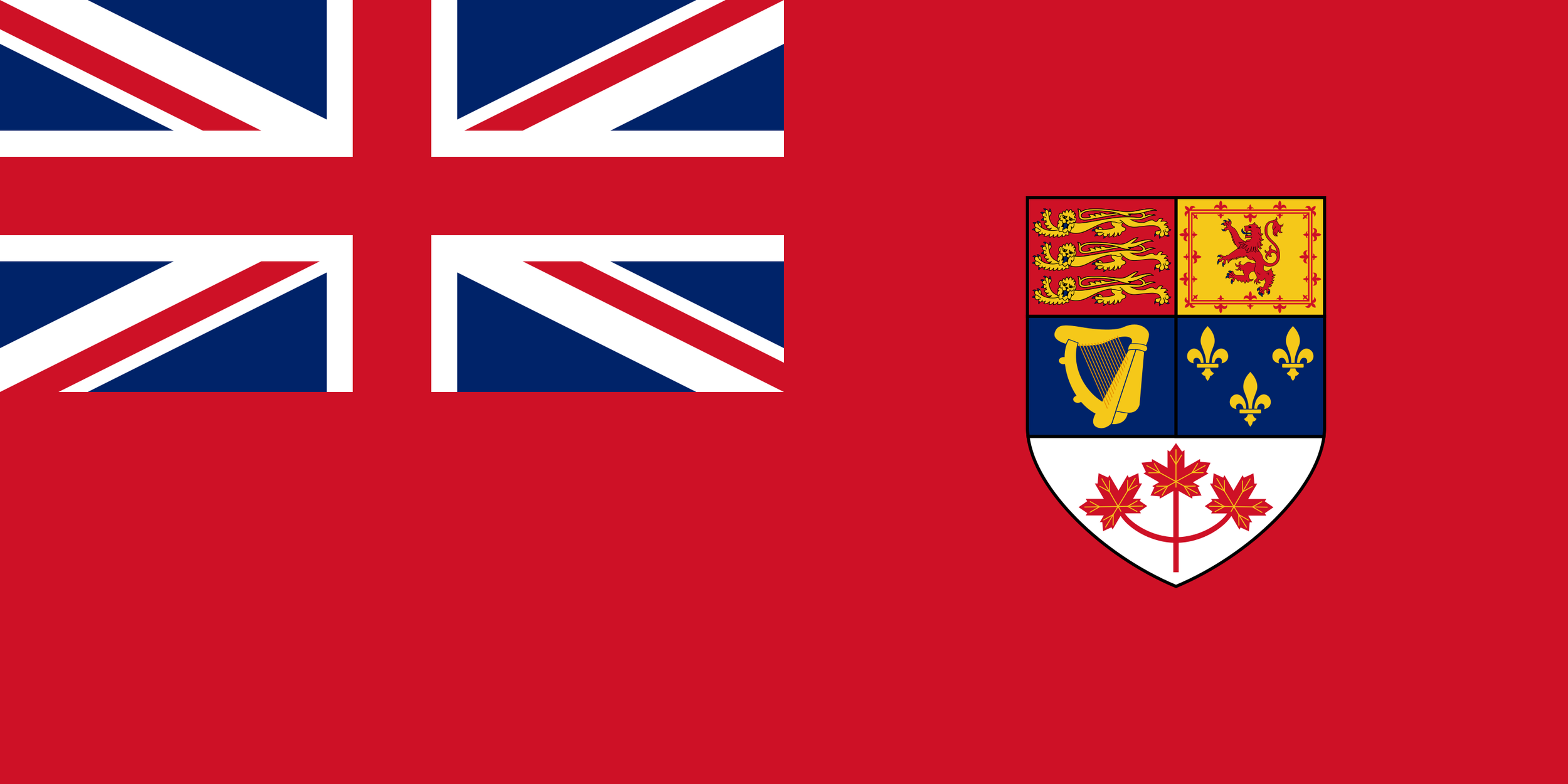 Canadian Flag in the early 1900’s.
