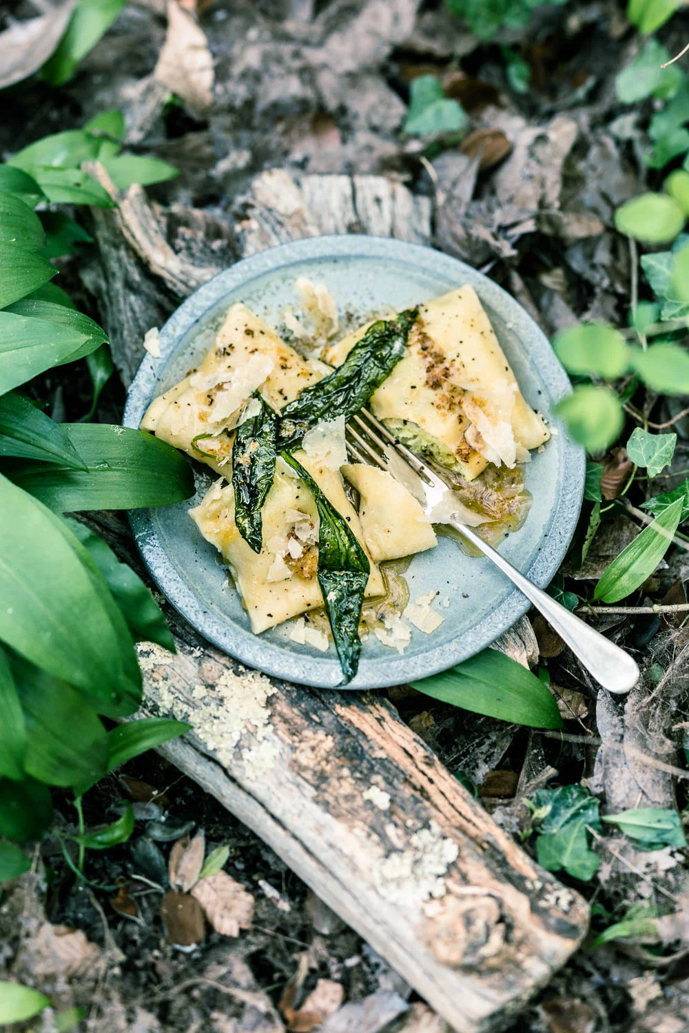 Bärlauch-Maultaschen mit Nussbutter - veggielicious | gemüse. fotos. rezepte.