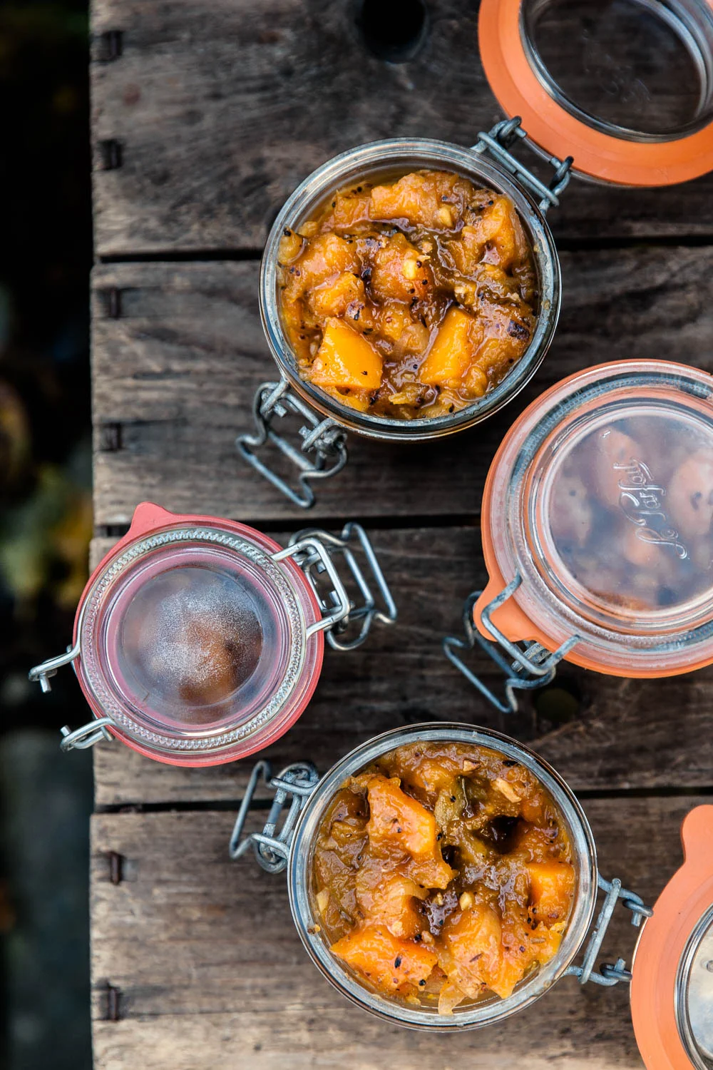 Kürbis-Apfel-Chutney