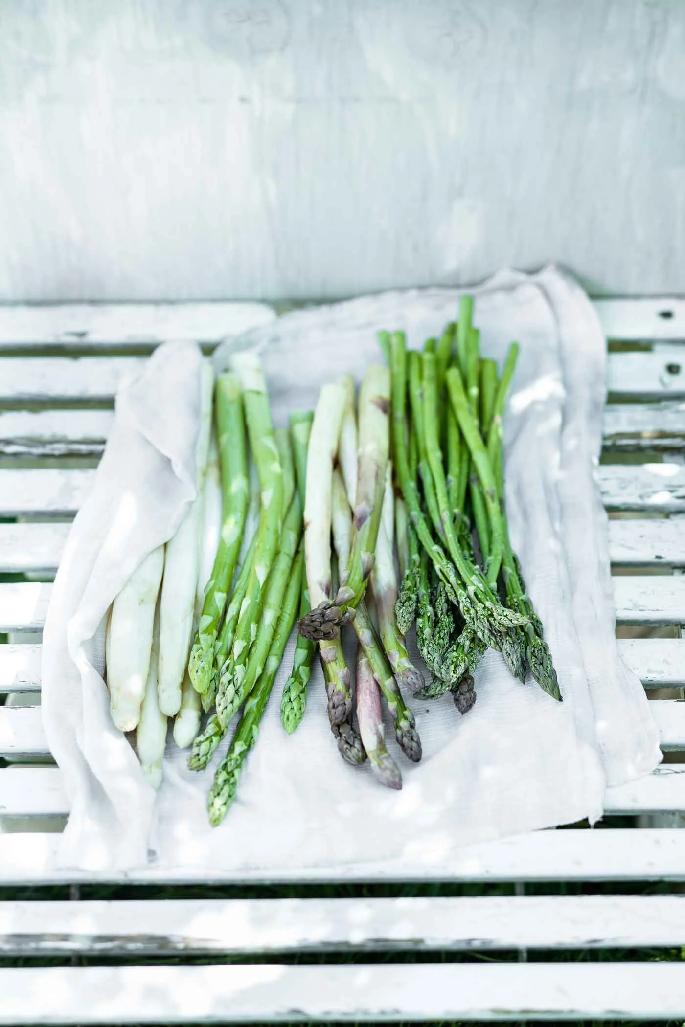 weißer, grüner und rosa Spargel - veggielicious.de | gemüse. fotos. rezepte.