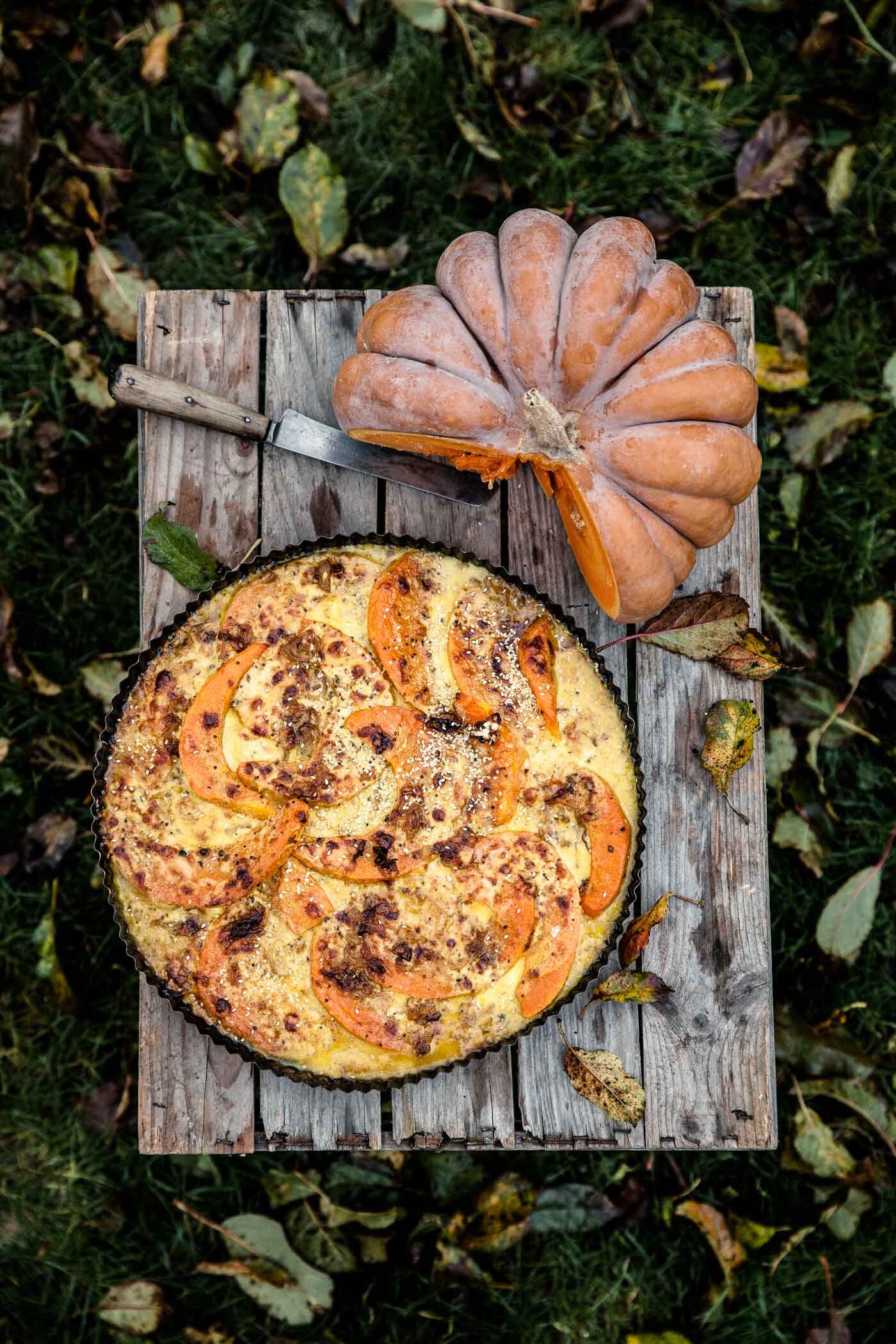 veggielicious.de | Kürbisgratin mit Currysahne