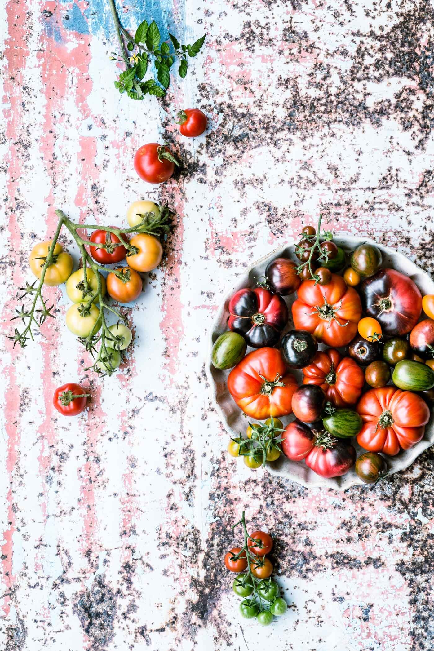 Tomaten in allen Formen und Farben - veggielicious.de | gemüse. fotos. rezepte.