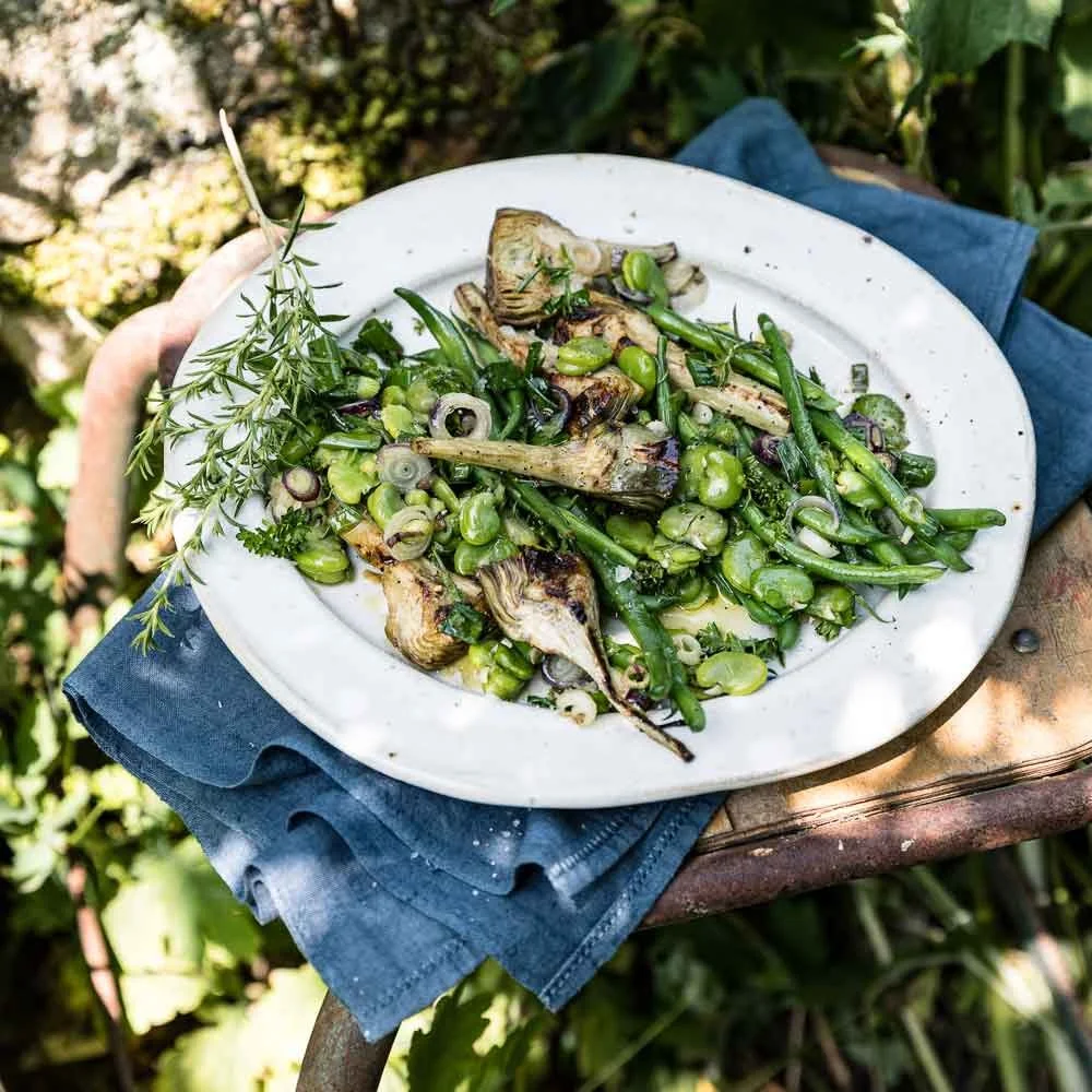 Bohnen-Artischocken-Salat&nbsp;