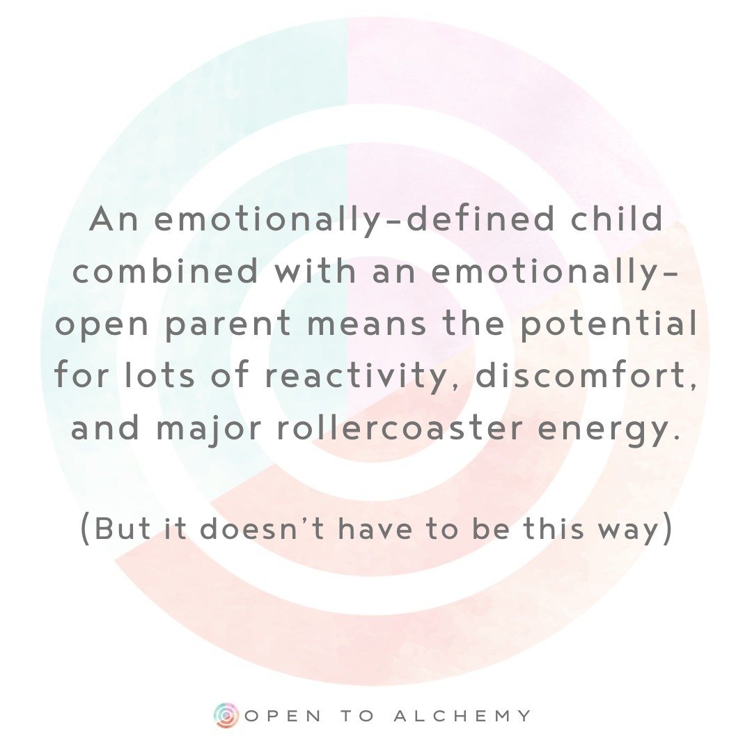 Sound familiar? It certainly describes my house! Two emotionally defined kids and two emotionally open parents is the recipe for lots and lots (and lots!) of practice. 

It's not always easy finding our calm in the center of an emo storm, but they ar