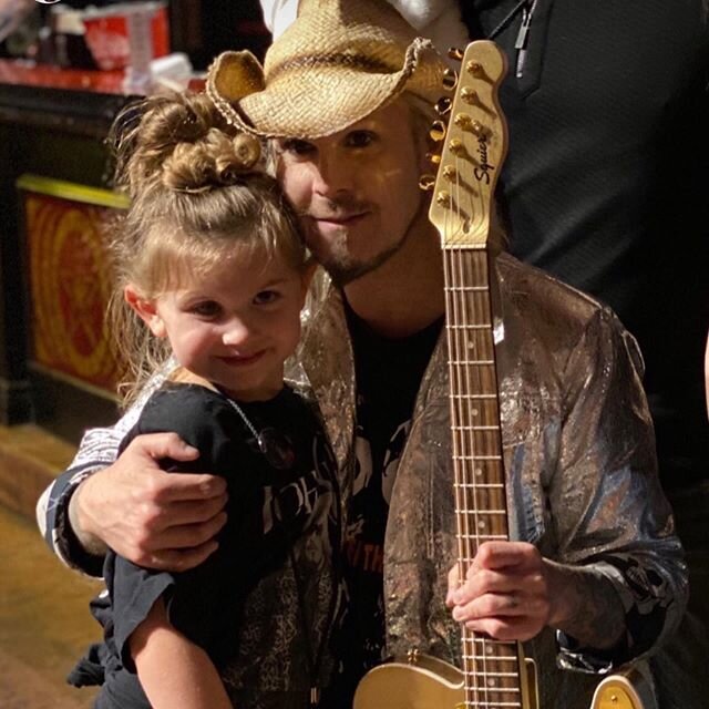 These moments will never be forgotten. I still have no words to explain how much it meant to myself and @doc.mother.runner for Cayden to be able to meet @john5official! That&rsquo;s her hero and the man who&rsquo;s music kept light for her during a d