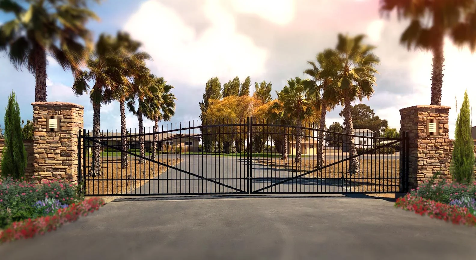 Residential Community Gate